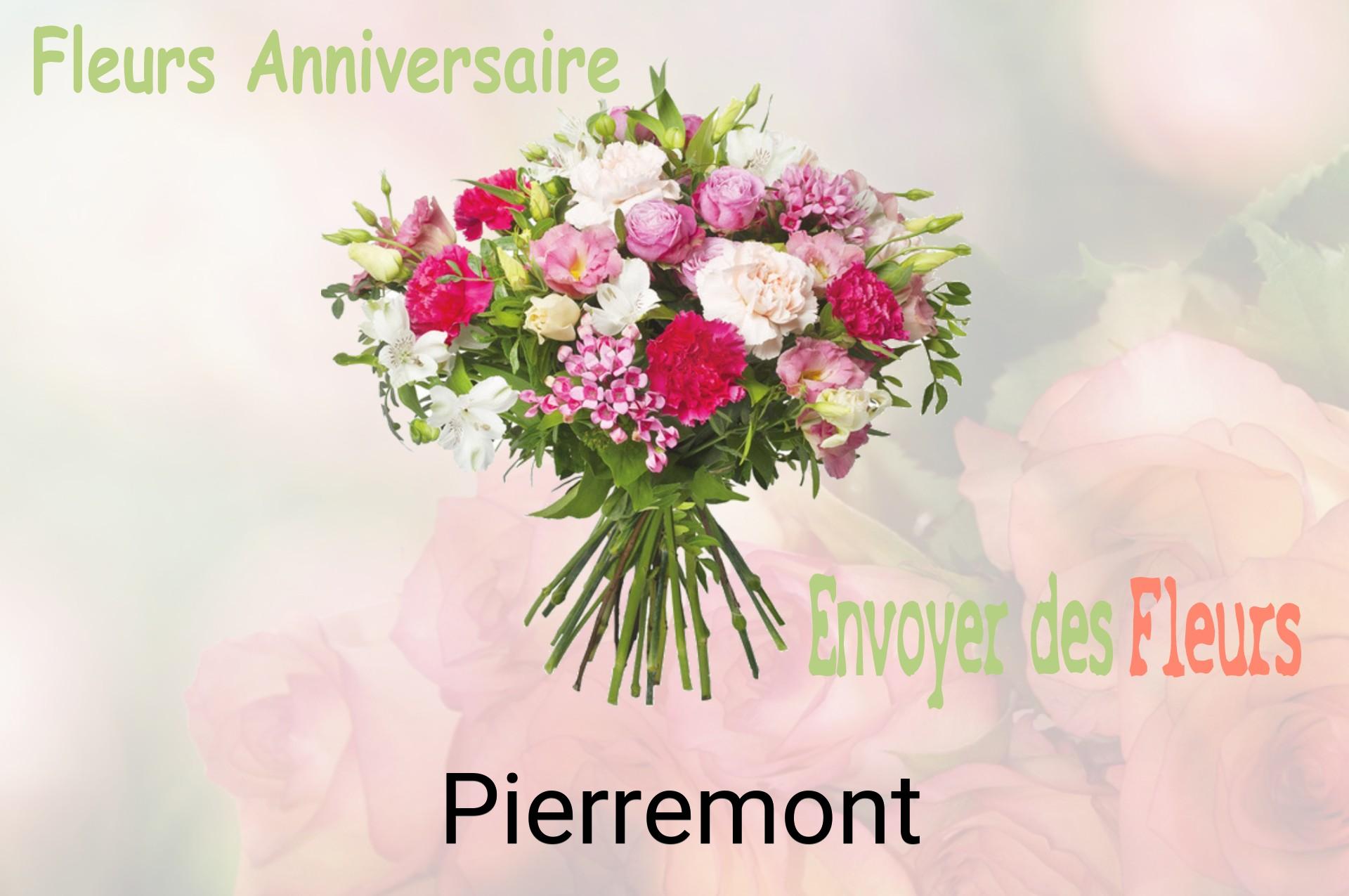 Bouquet de fleurs d’anniversaire livré à Pierremont