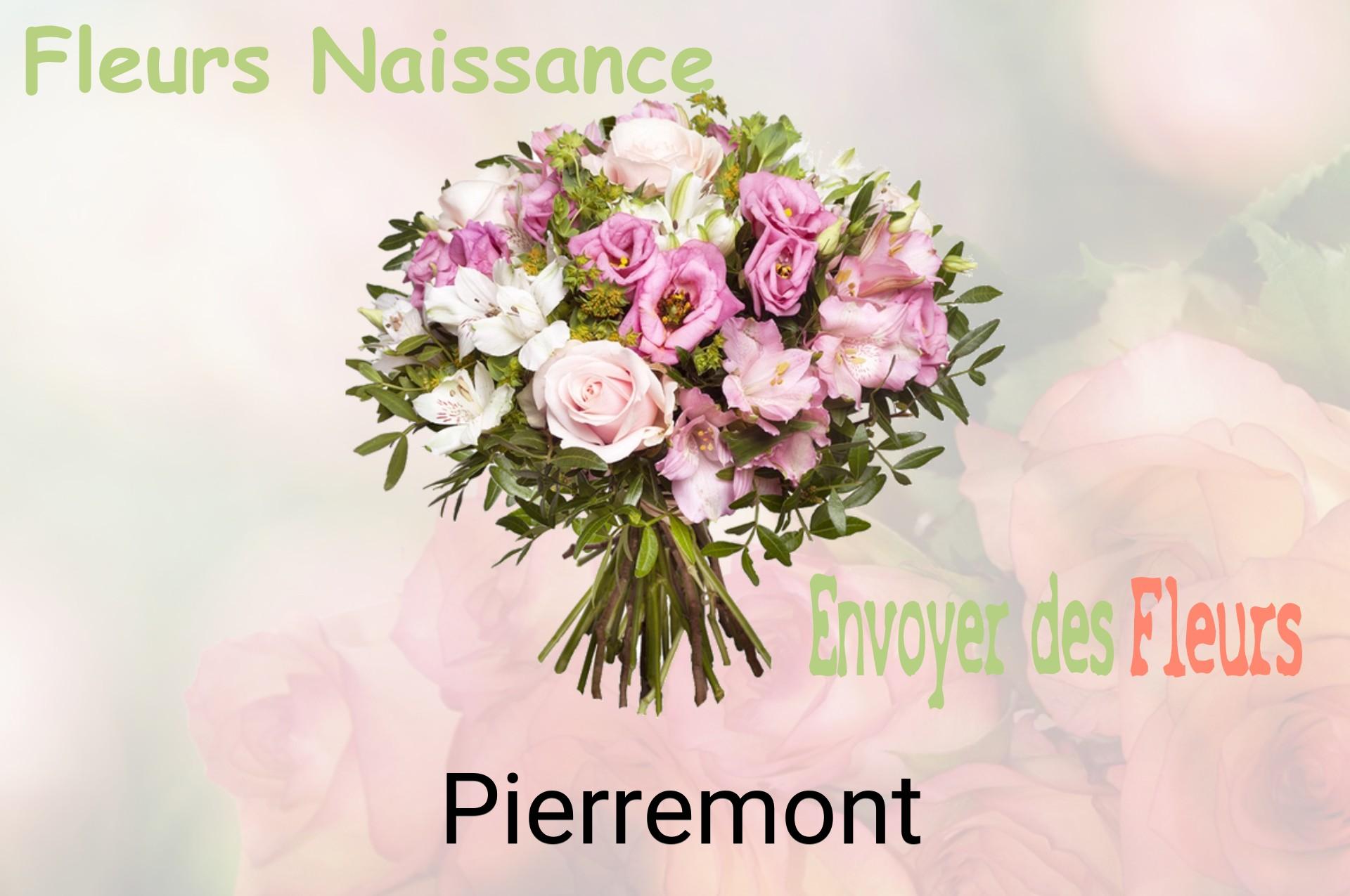 Bouquet de fleurs de naissance livré à Pierremont
